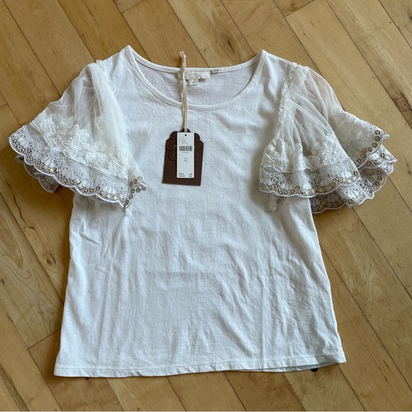 NWT Anthropologie Forever That Girl Tee - Picture 5 of 8